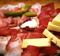 Tagliere Valdostano di salumi e formaggi