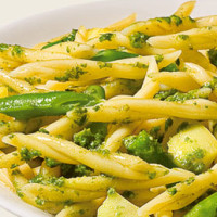 Trofie al pesto con patate e fagiolini