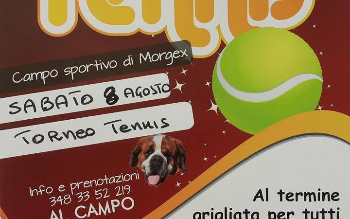 TORNEO DI TENNIS 8 AGOSTO